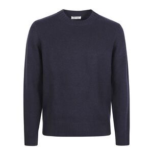 Soft Goat Men Round Neck Sweather